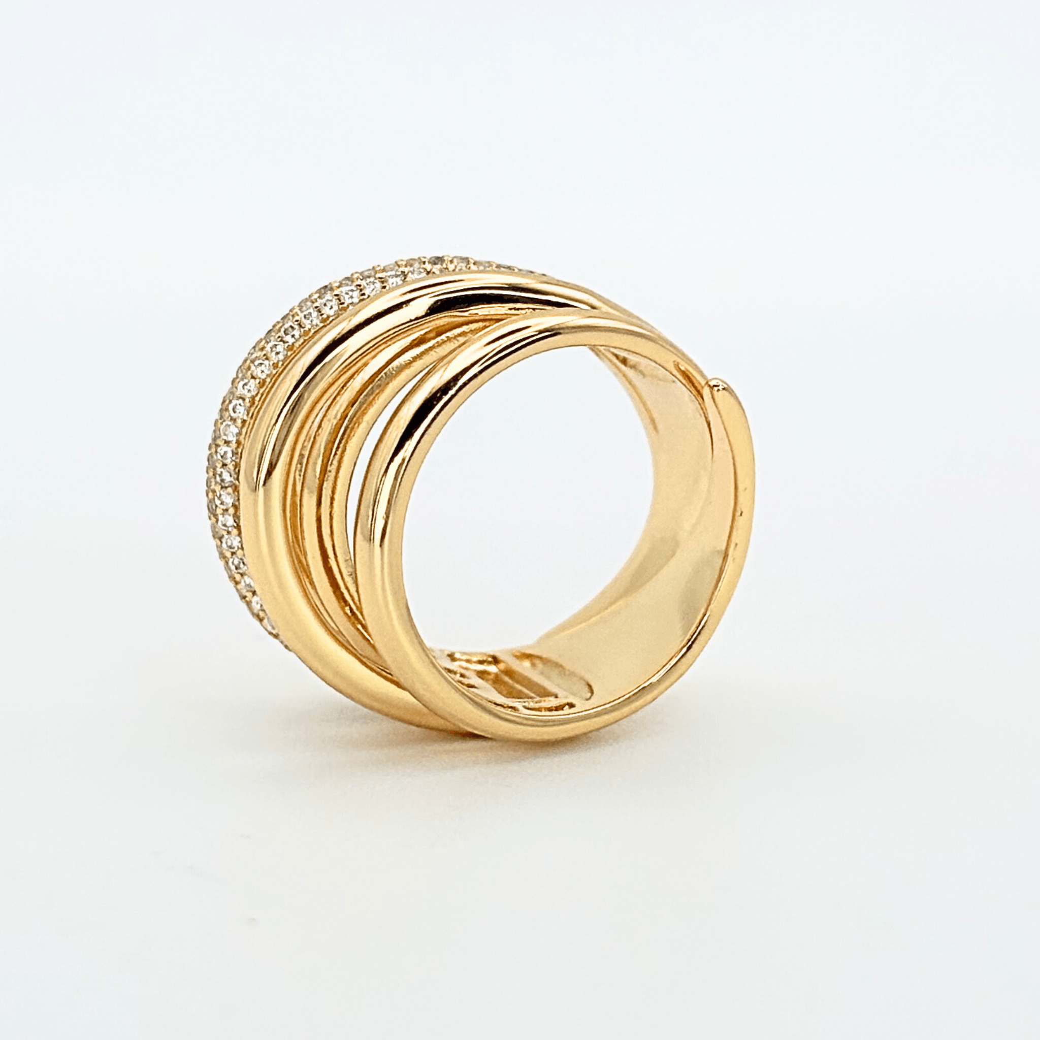 KISS RING GOUD - Ring - BANDIT JEWEL JUNKIE
