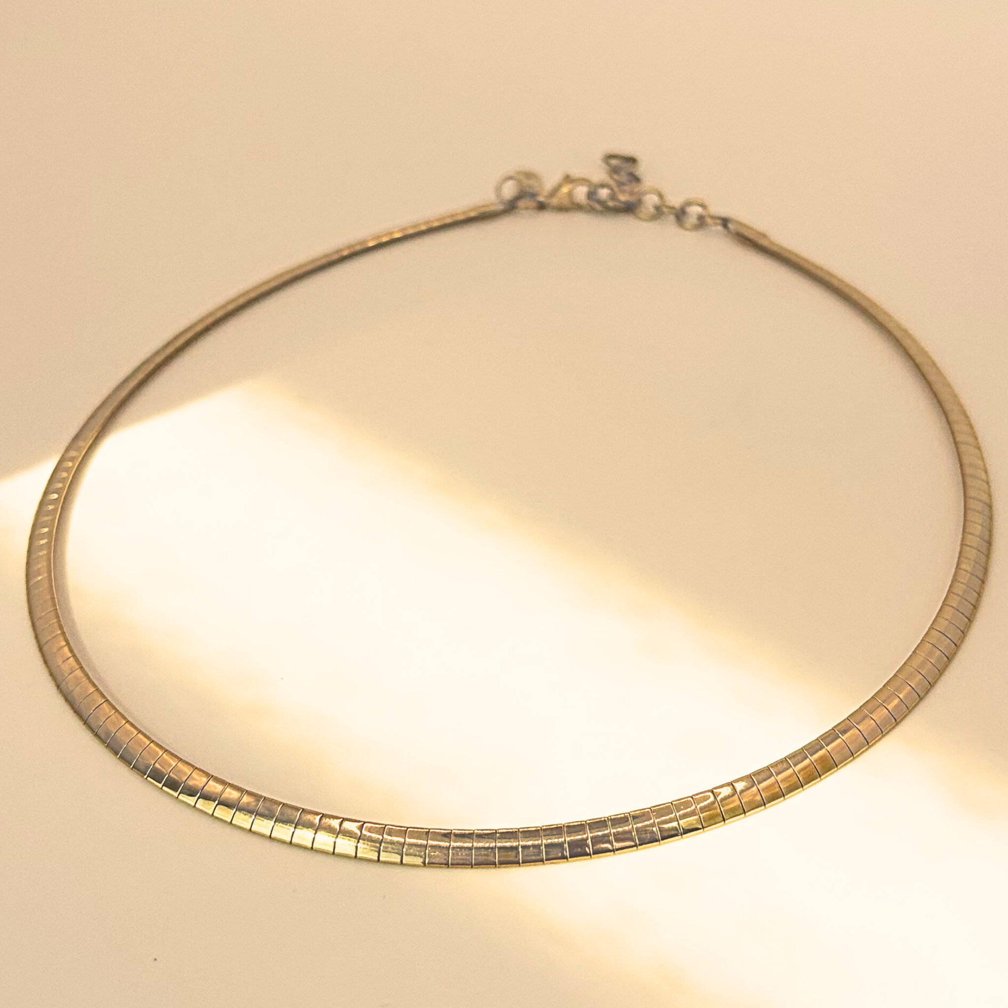 Small Snake ketting Goud