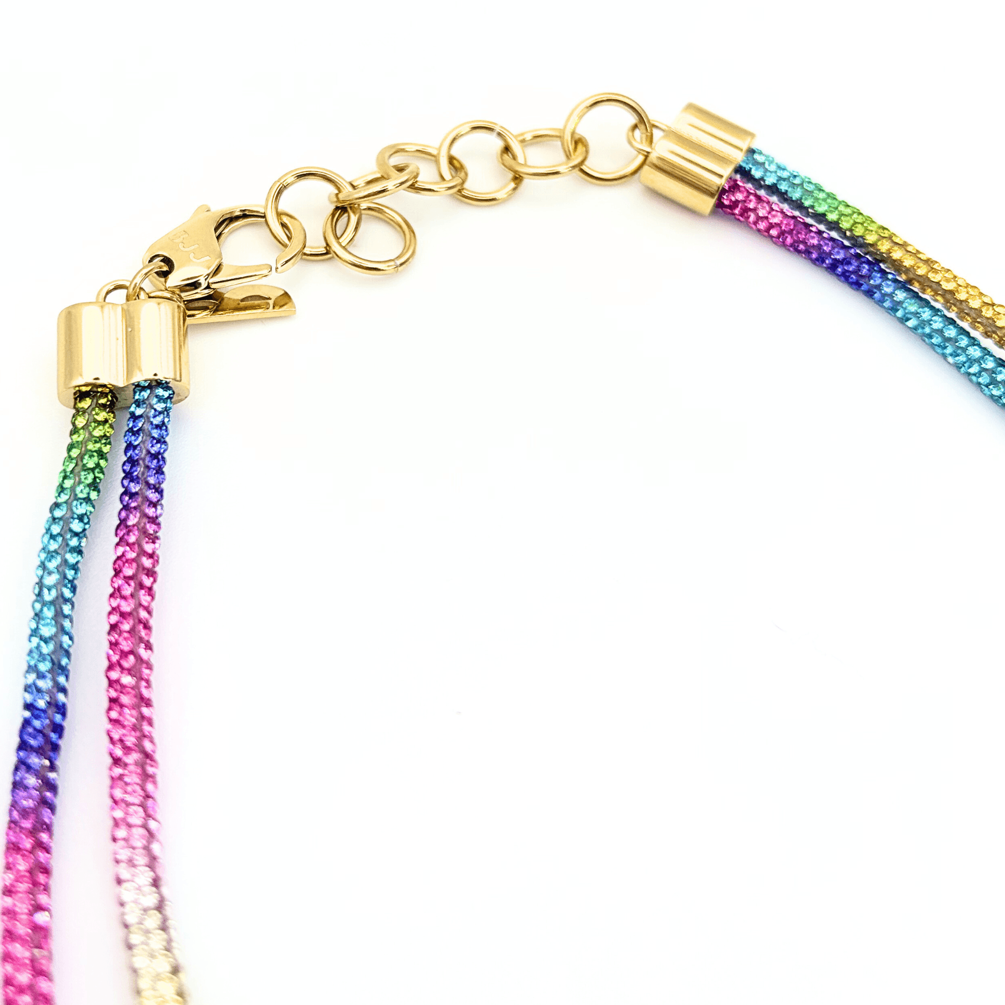 Disco Rainbow ketting - Ketting - BANDIT JEWEL JUNKIE