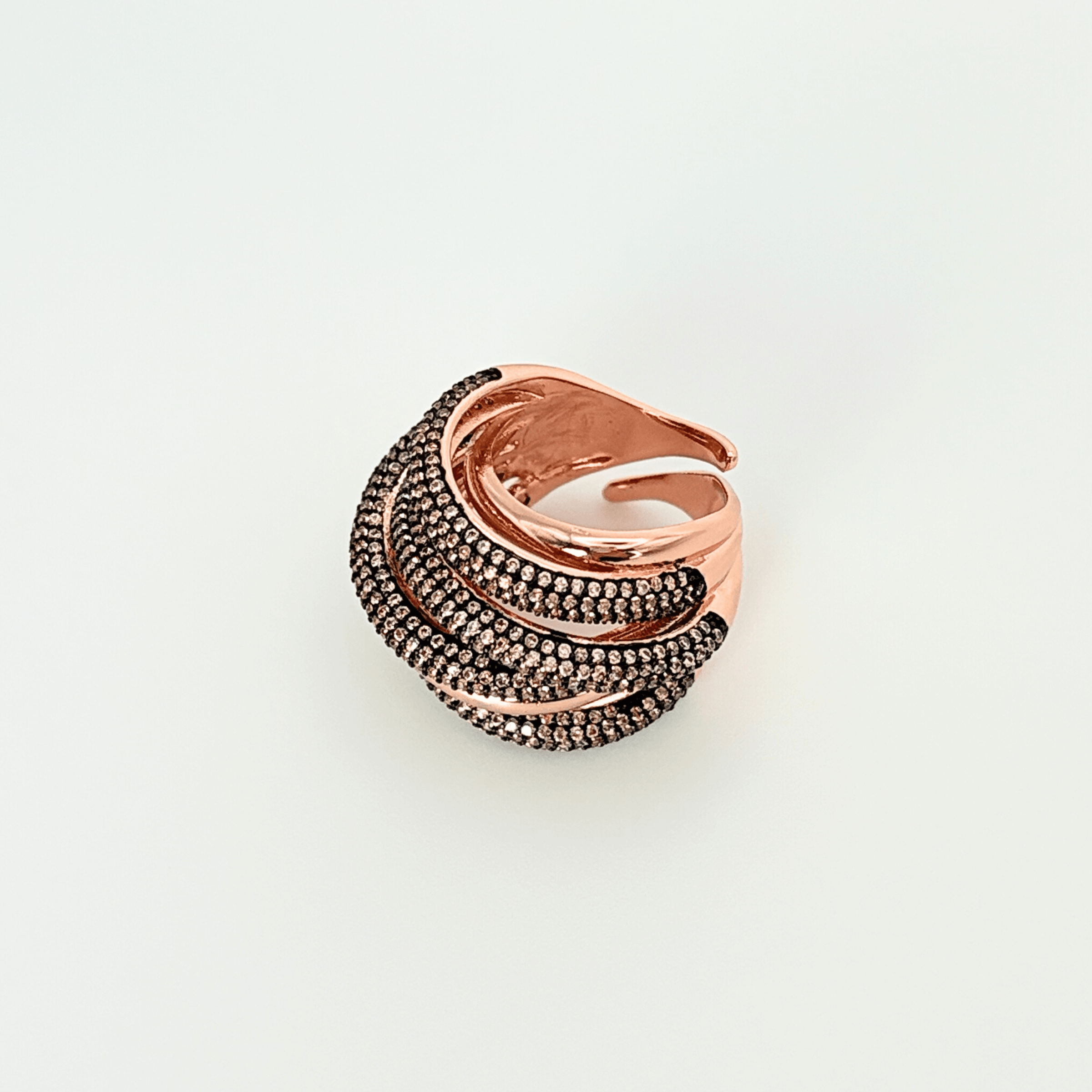 WOW ring rose gold - Ring - BANDIT JEWEL JUNKIE